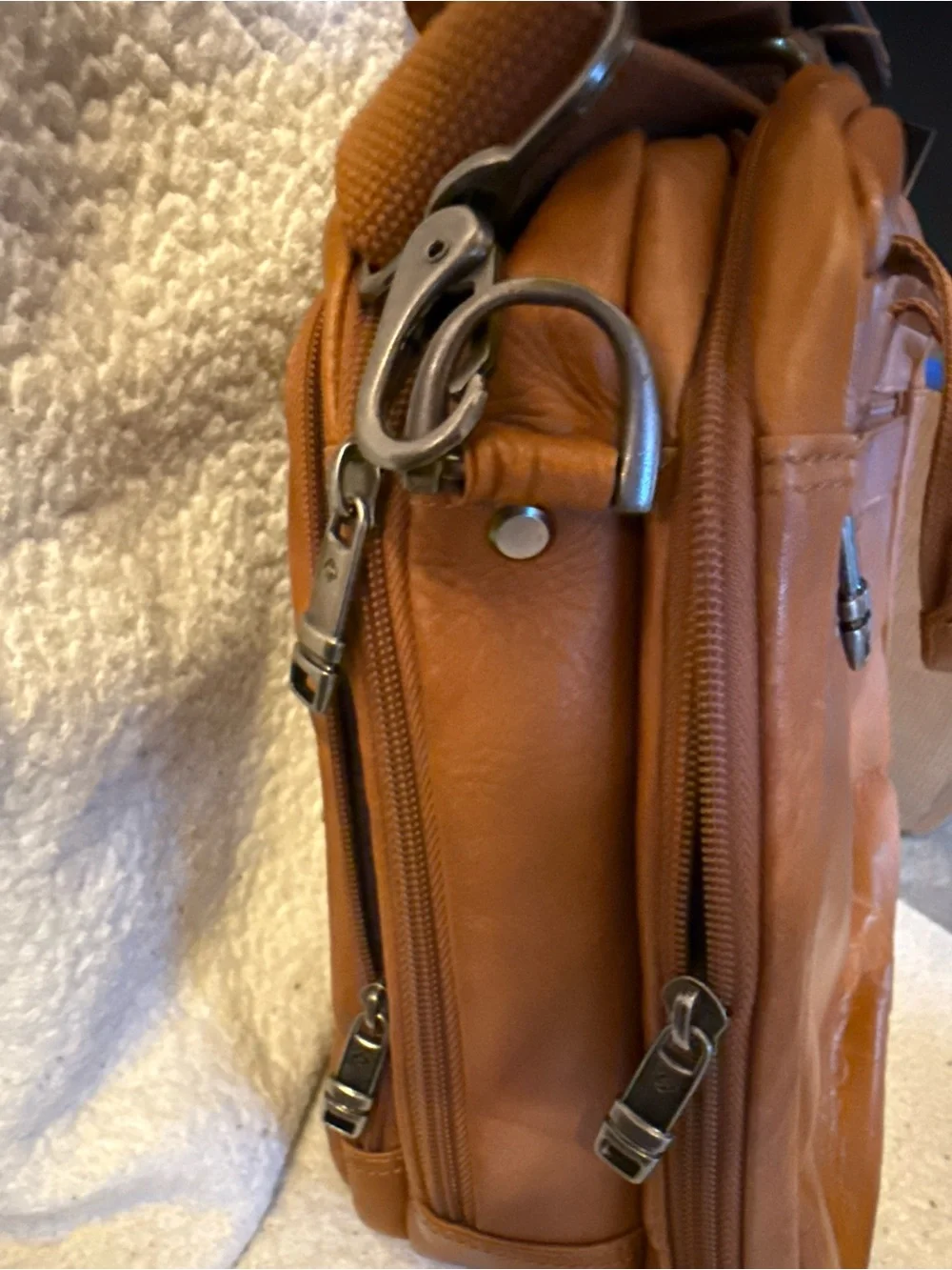Samsonite Durham Colombian Leather 2 Pocket Bruefcase